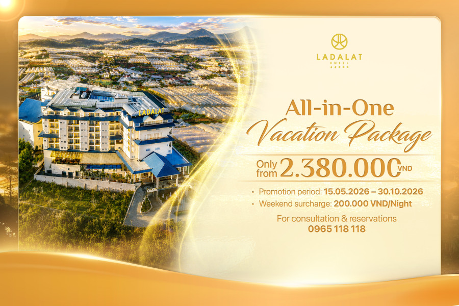 ULTIMATE “ALL-IN-ONE” RETREAT FOR ONLY VND 2,380,000