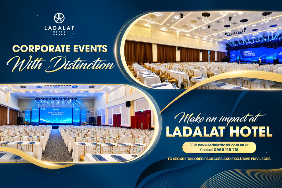 CORPORATE EVENTS WITH DISTINCTION & MAKE AN IMPACT AT LADALAT HOTEL